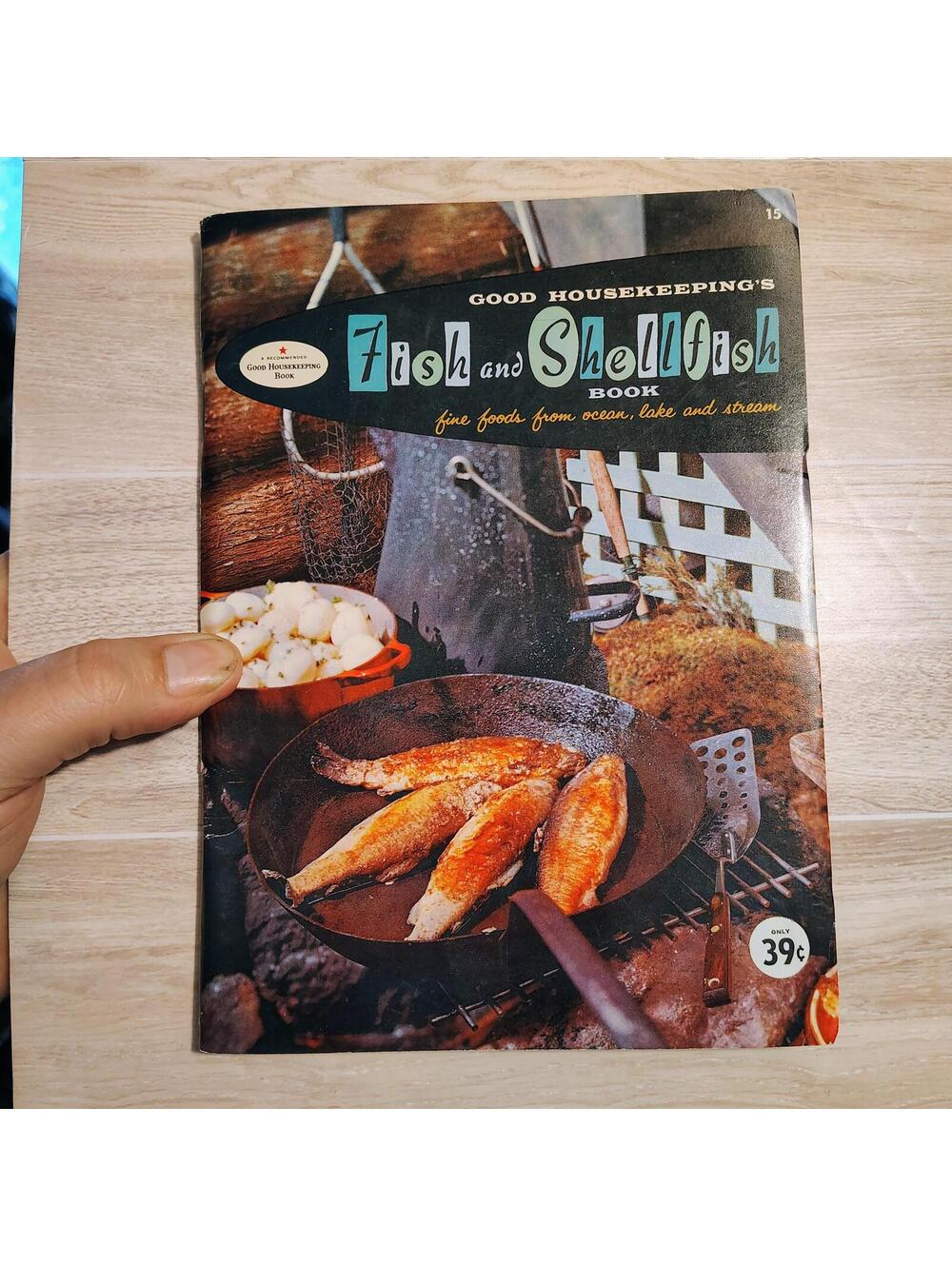 1958 Good Housekeeping Fish and Shellfish Cookbook Vintage Cooking Guide